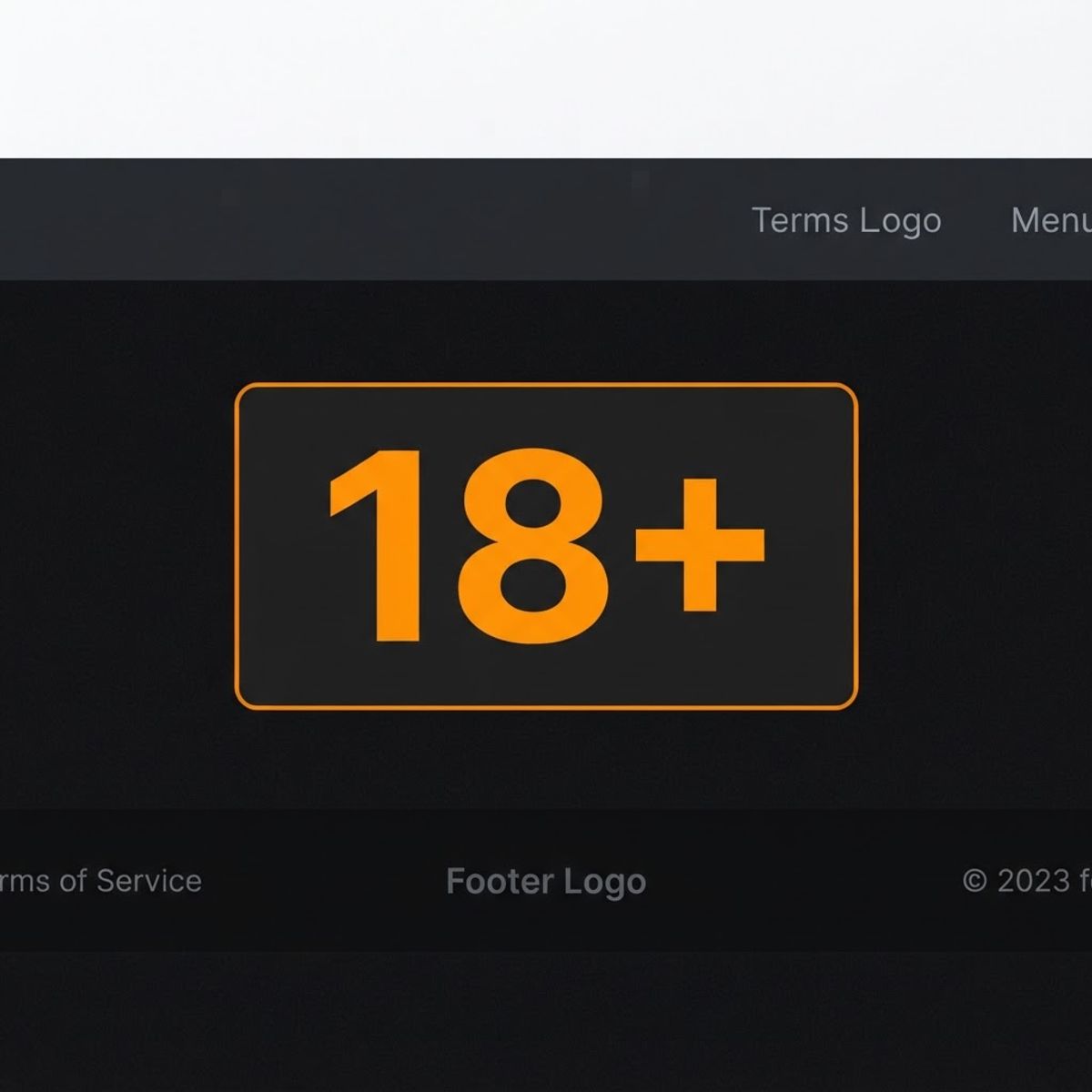 18 plus responsible gambling badge