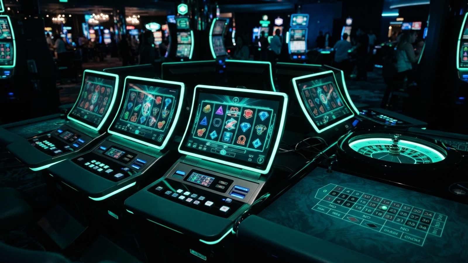 WinPlace Casino spellen op een desktopscherm